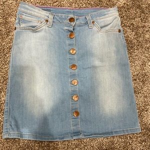 Stretchy denim skirt wrangler